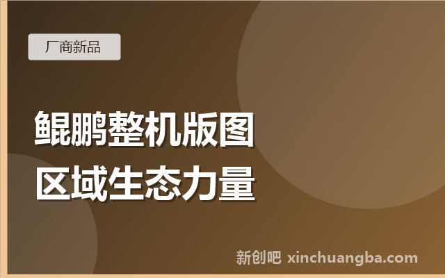 厂商观察：鲲鹏整机生态版图——从神州鲲泰到区域整机力量